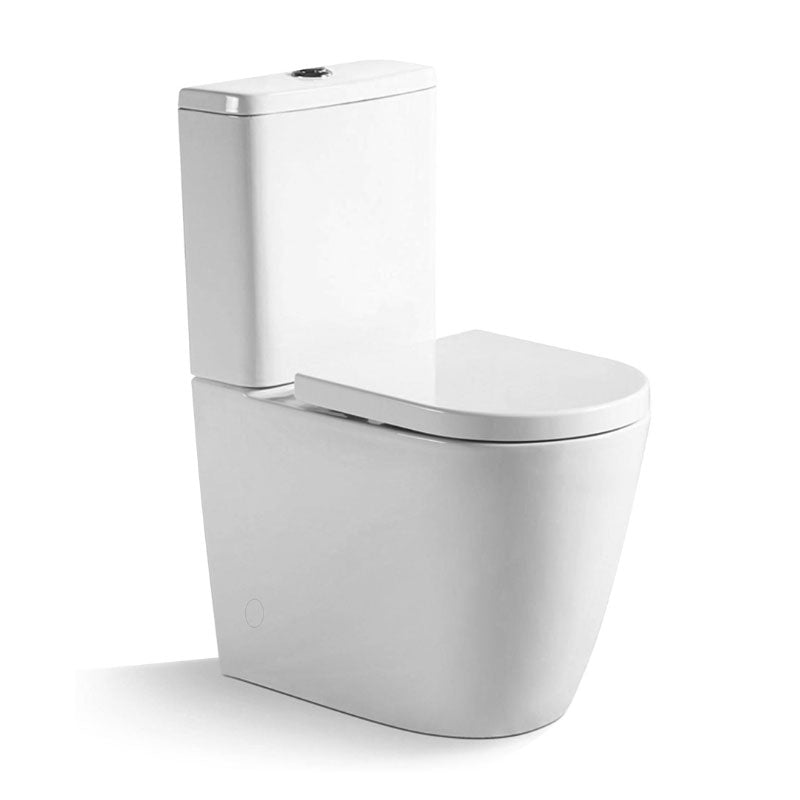 Argent Vista BTW Hygienic Flush Toilet Suite - Cass Brothers