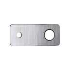 Argent Wall Mounted Basin & Bath Plate - Brushed Nickel - Cass Brothers