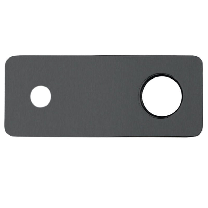 Argent Wall Mounted Basin & Bath Plate - Gun Metal - Cass Brothers