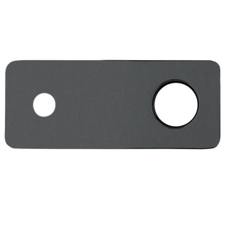 Argent Wall Mounted Basin & Bath Plate - Gun Metal - Cass Brothers