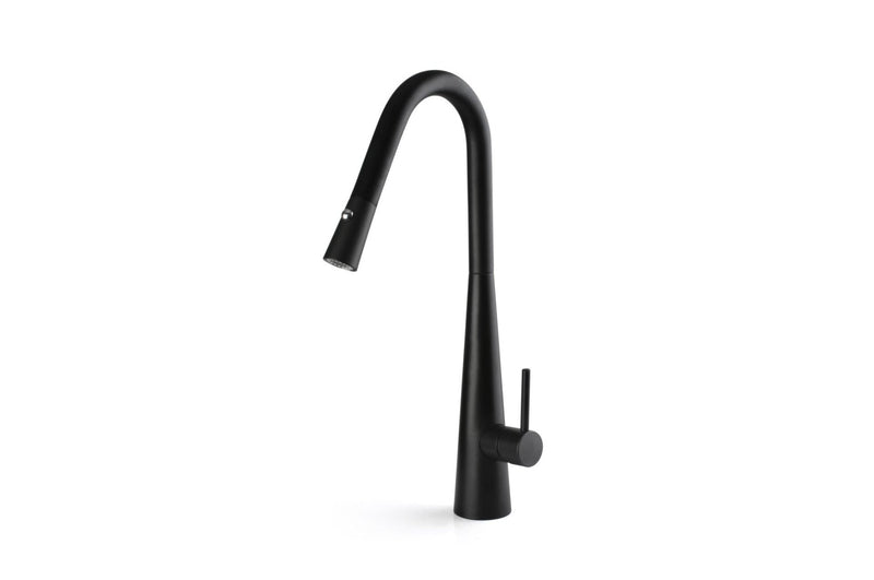 Linsol Aria Pull out Sink Mixer Matte Black