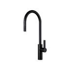 Armando Vicario Luz Gooseneck Pull-Out Mixer - Black - Cass Brothers