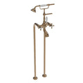 Armando Vicario Provincial Floor Mounted Bath Filler – Bronze - Cass Brothers