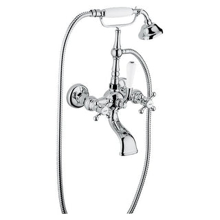 Armando Vicario Provincial Wall Mounted Bath Filler - Chrome - Cass Brothers