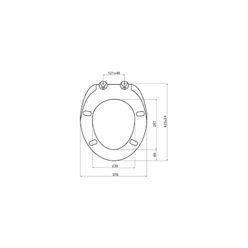 Turner Hastings Ascot Quick Release Soft Closing Polypropylene Seat Specification