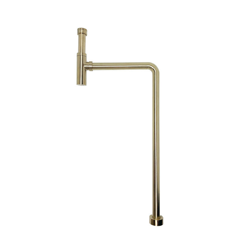 Turner Hastings Deluxe Adjustable Bottle S Trap - Brushed Brass