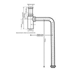 Turner Hastings Deluxe Adjustable Bottle S Trap Specification