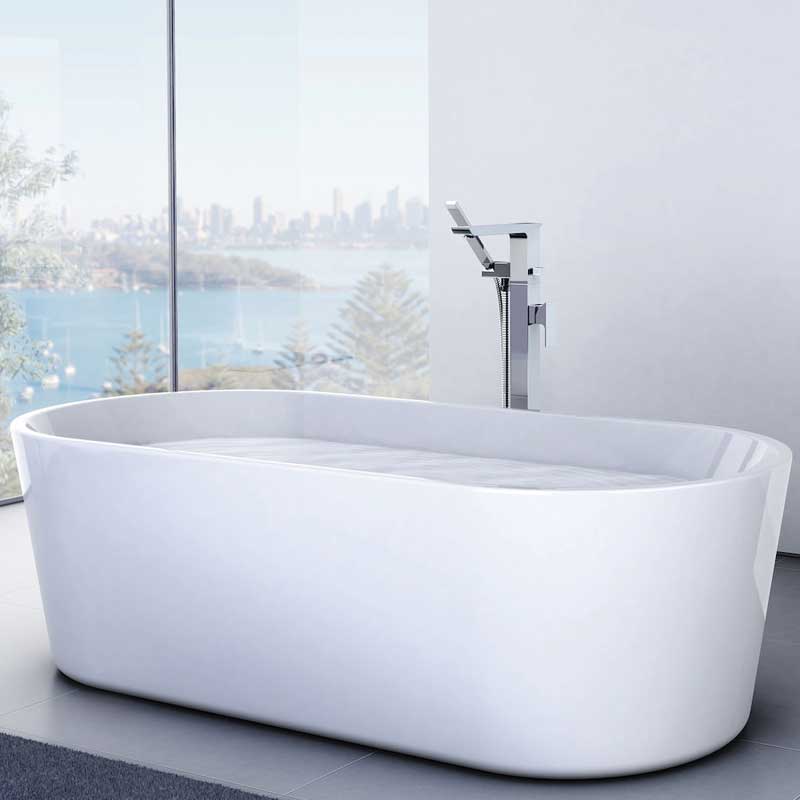 Caroma Aura 1800 Freestanding Bath Lifestyle