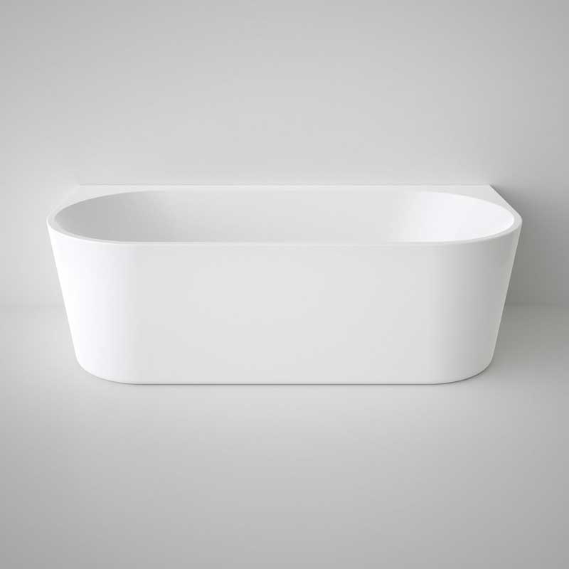 Caroma Aura 1800 Back to Wall Freestanding Bath