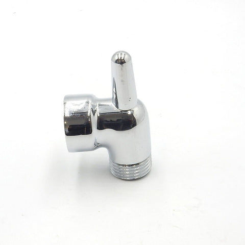 Auscan 90 Degree Elbow with Pin - Chrome