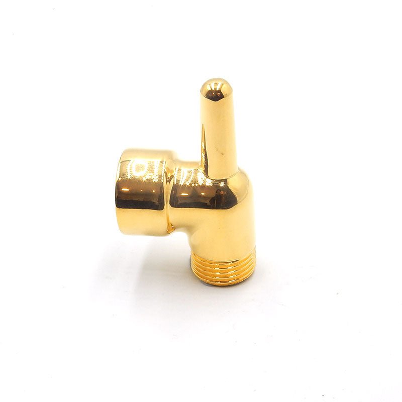 Auscan 90 Degree Elbow with Pin - Gold - Cass Brothers
