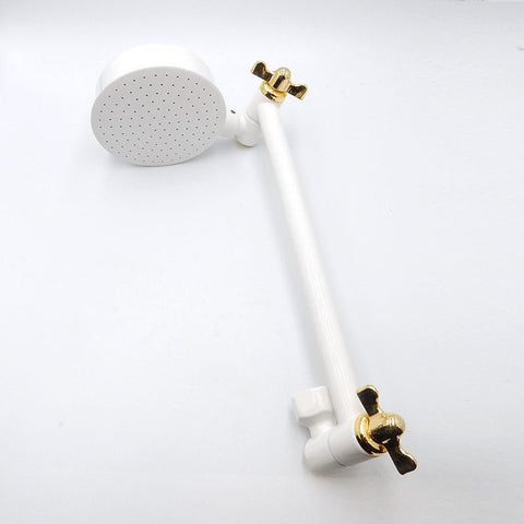 Auscan Shower All Directional - White/Gold