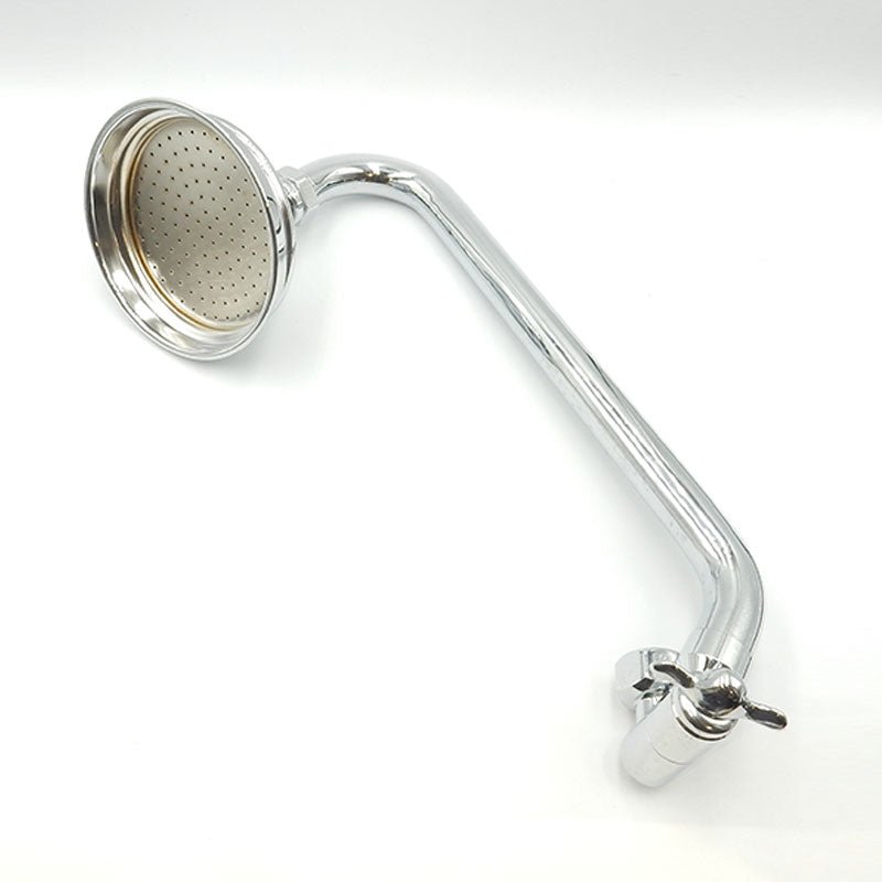 Auscan Shower Goose Neck Anti Splash - Chrome - Cass Brothers