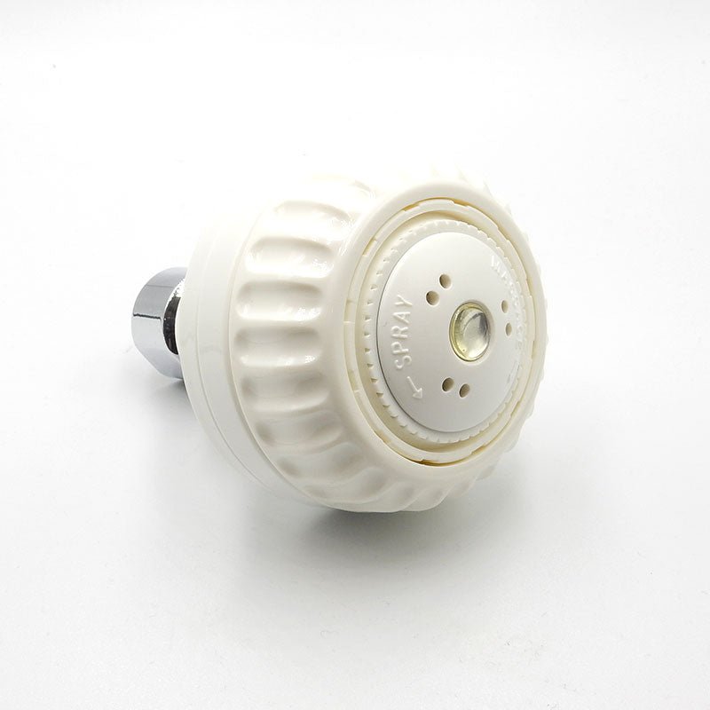 Auscan Shower Head Massage - White/Chrome - Cass Brothers