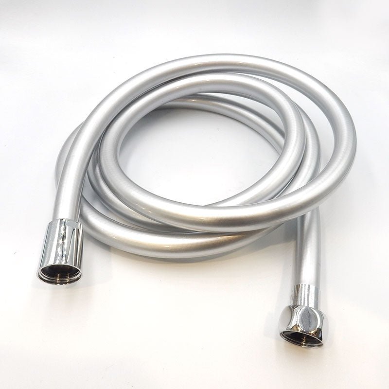 Auscan Shower Hose Silver Flex 2m - Chrome - Cass Brothers