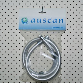 Auscan Silver Flex Shower Hose 1.5m - Matte Black - Cass Brothers