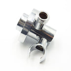 Auscan Wall Outlet & Bracket - Chrome - Cass Brothers