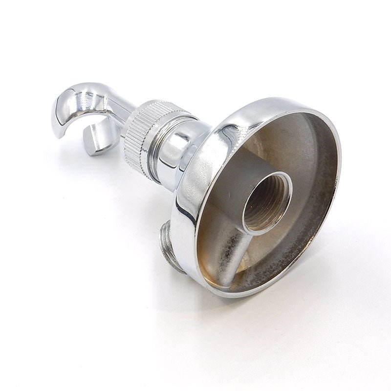 Auscan Wall Outlet & Bracket - Chrome - Cass Brothers