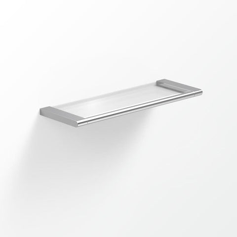Avenir Artizen Glass Shelf 35cm - Chrome