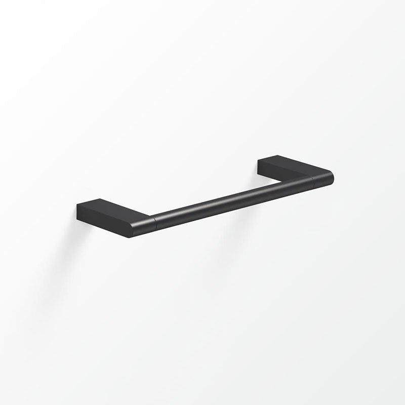Avenir Artizen Single Towel Rail 230mm - Matte Black - Cass Brothers