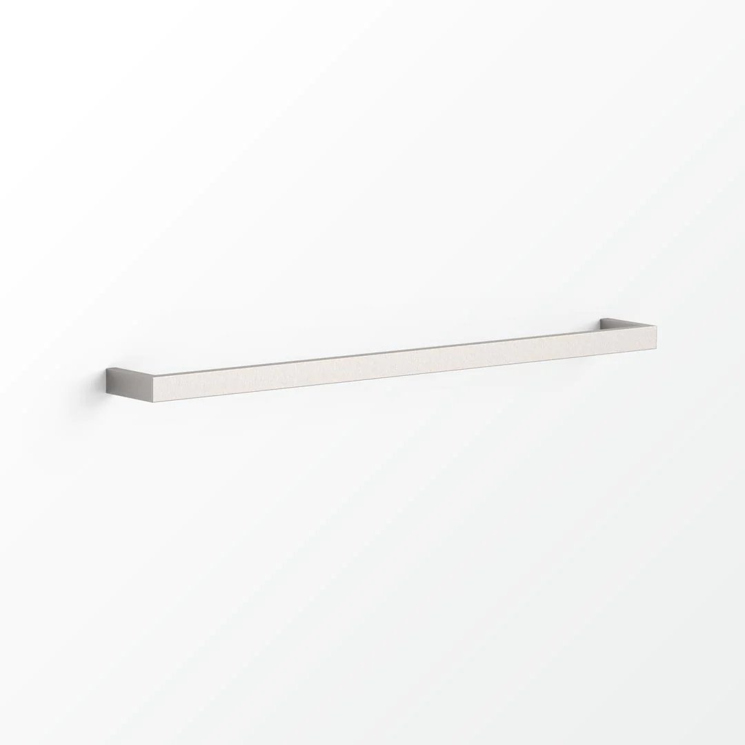 Avenir Cubo 850mm Heated Towel Rail - Brushed Stainless Steel - Cass Brothers
