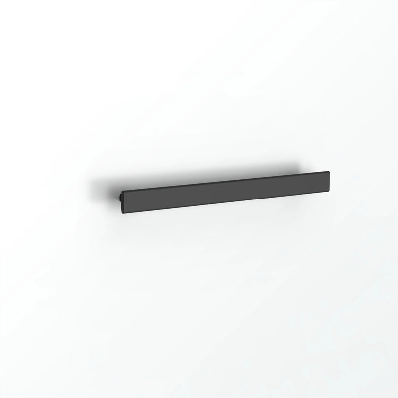 Avenir Folio 600mm Heated Towel Rail - Matte Black - Cass Brothers