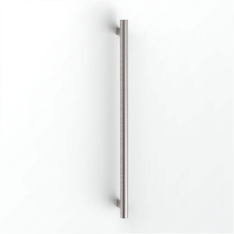 Avenir Grab Vertical Heated Rail - 90cm - Brushed Stainless Steel - Cass Brothers