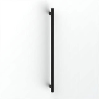Avenir Grab Vertical Heated Rail - 90cm - Matte Black - Cass Brothers