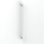 Avenir Grab Vertical Heated Rail - 90cm - Matte White - Cass Brothers