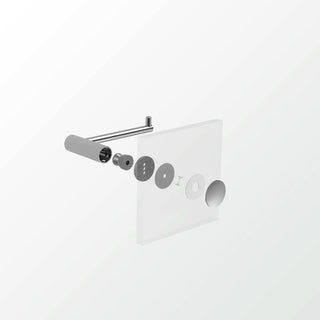 Avenir Minus Glass Mounting Kit - Chrome - Cass Brothers