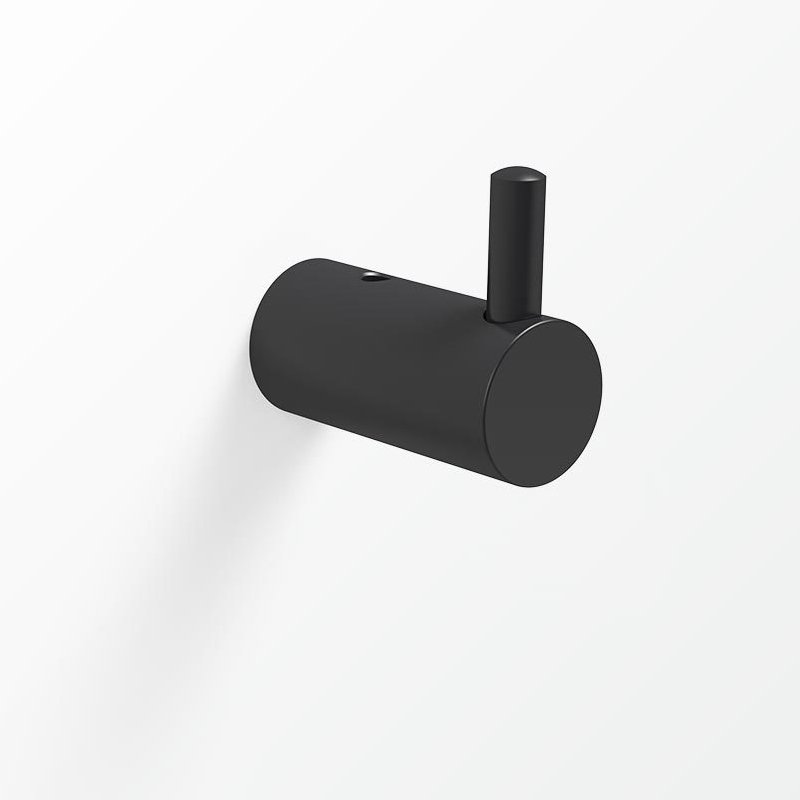 Avenir Minus Robe Hook - Matte Black - Cass Brothers