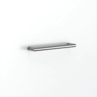 Avenir Solo 450mm Heated Towel Rail - Brushed Stainless Steel - Cass Brothers