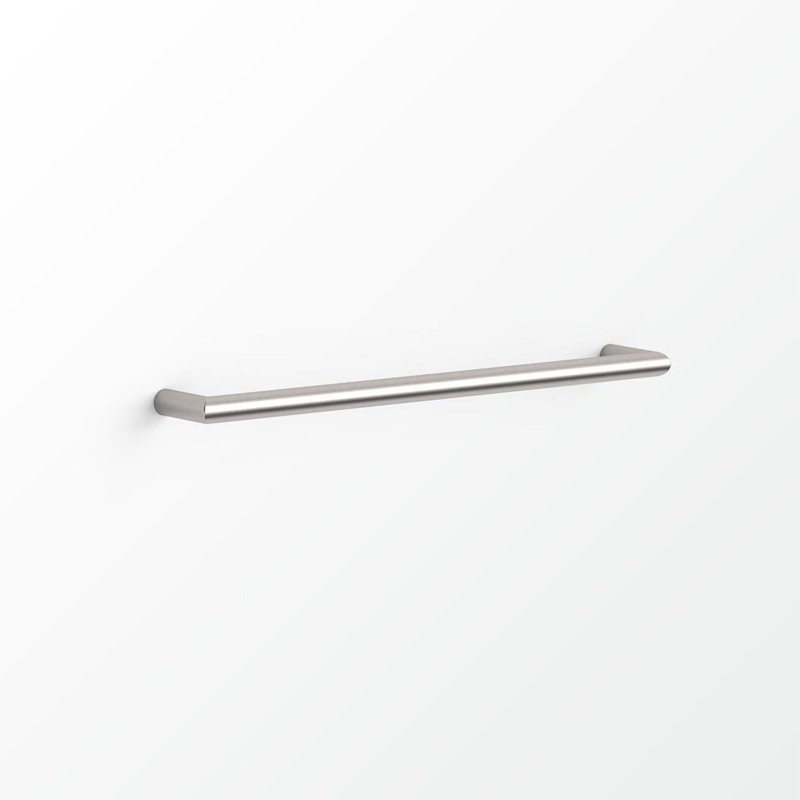 Avenir Solo Heated Towel Rail 650mm - Brushed Stainless Steel - Cass Brothers
