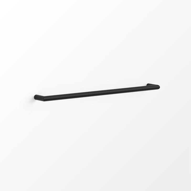Avenir Solo Heated Towel Rail 850mm - Matte Black - Cass Brothers