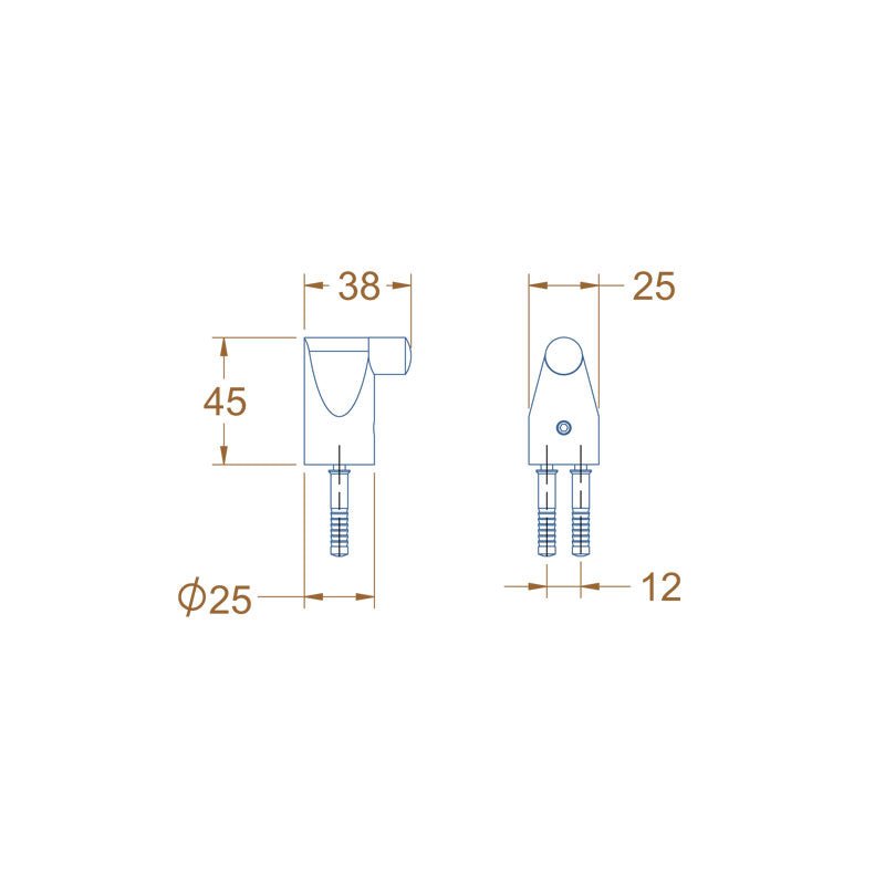 Avenir Tago Robe Hook - Cass Brothers