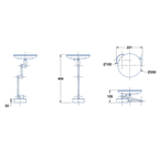 Avenir Universal LED Magnifying Mirror - Concealed - Cass Brothers