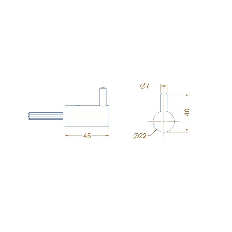 Avenir Universal Minus Robe Hook - Cass Brothers
