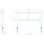 Specifications for 900mm