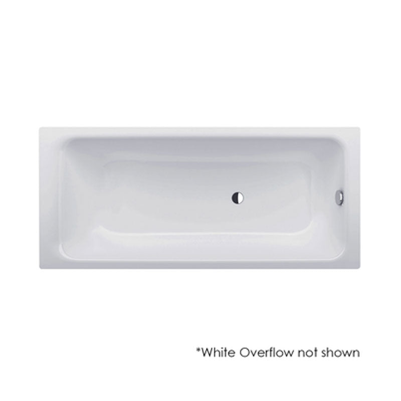 Bette Betteselect 1600 Drop in Bath with White overflow waste and Bath filler 