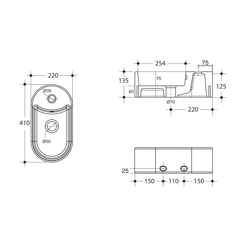 Studio Bagno Bambino Basin Spec