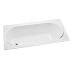 Decina Bambino 1510mm Acrylic Built In Bath - Gloss White - BA1510W