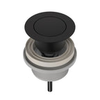 Clark Basin Pop Up Plug and Waste Matte Black