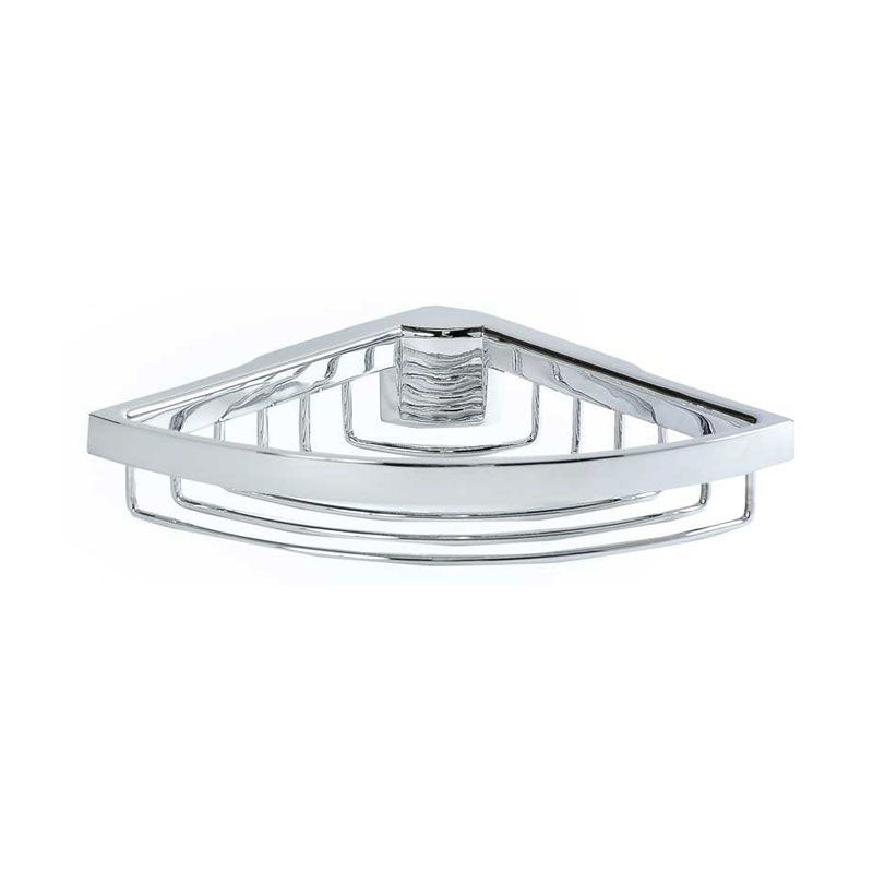 PLD Bel-Aire Small Corner Basket - Chrome