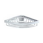 PLD Bel-Aire Small Corner Basket - Chrome