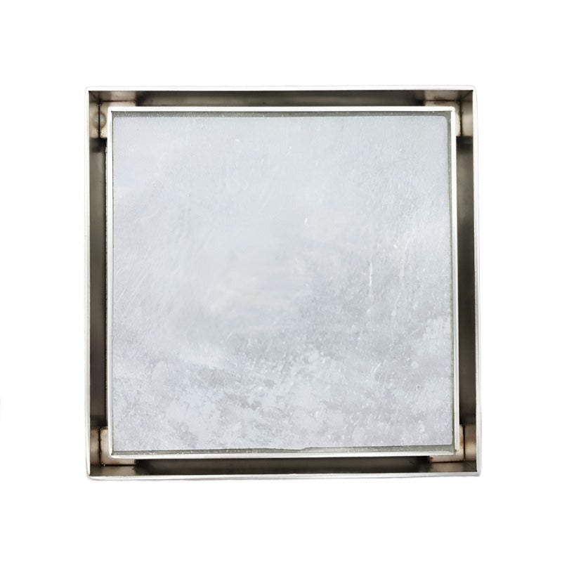 Bespoke 120 x 120mm Single Stainless Tile Insert Waste