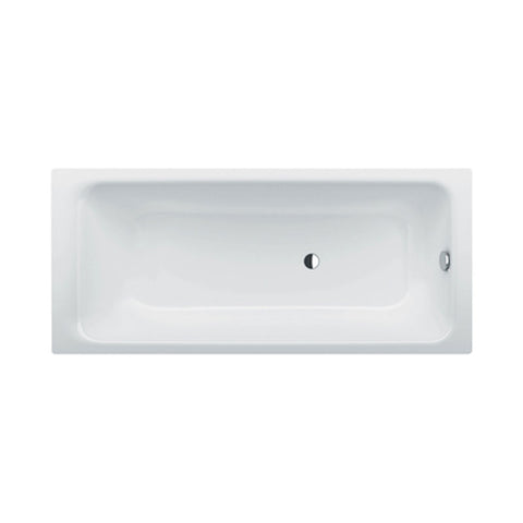 Bette Betteselect 1700mm Island Bath With White Overflow and Waste - Gloss White