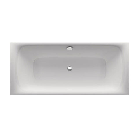 Bette Lux Rectangular Steel Enamel Bath - 1800mm - Gloss White