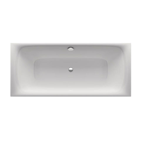 Bette Lux Rectangular Steel Enamel Bath - 1700mm - Gloss White