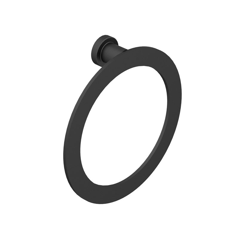 Gareth Ashton Premium Towel Ring - Black