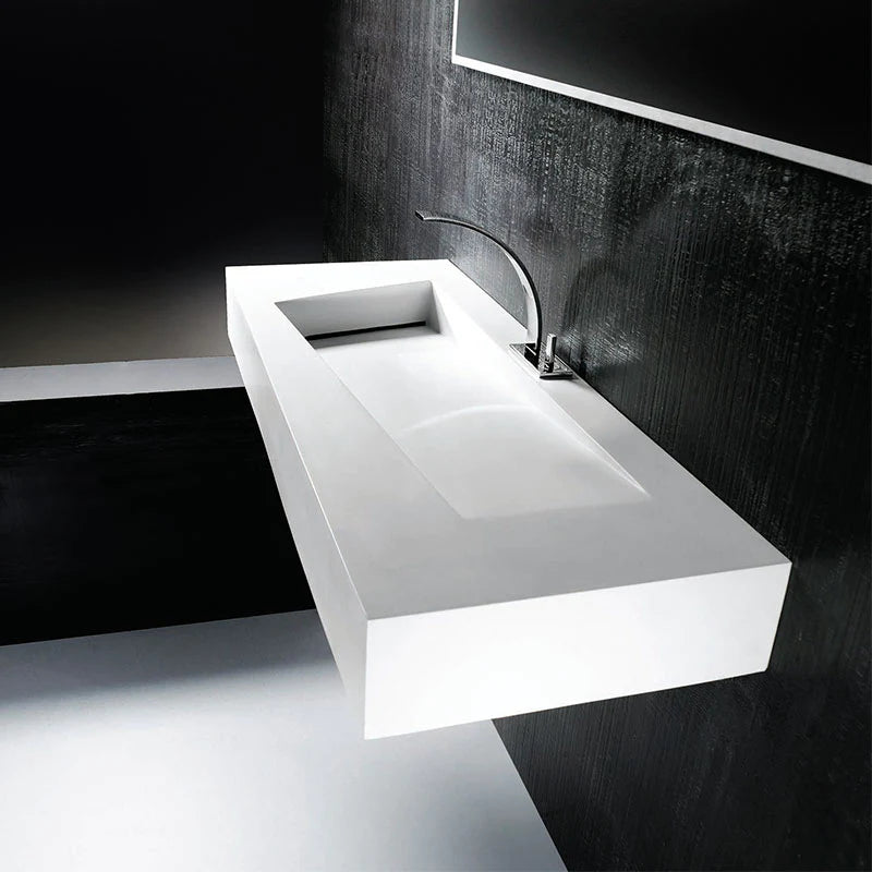 Gallaria Blanca Integrated Basin - 1190mm - Gloss White